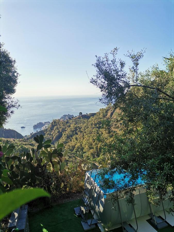 Casa Il Faro Villa Con Piscina Castelmola Exteriör bild