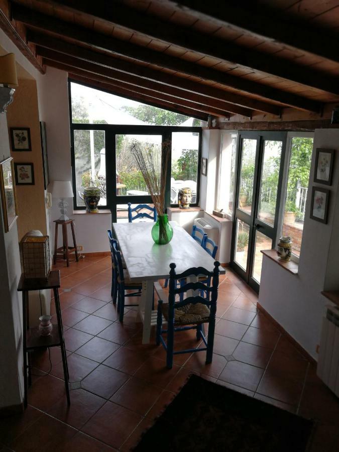 Casa Il Faro Villa Con Piscina Castelmola Exteriör bild